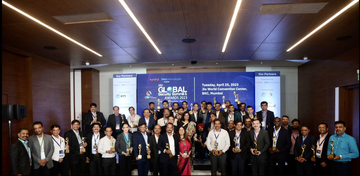 Global Security Summit &amp; Awards 2023…Thank you <a href="/cxotvnews/">CXOTV news</a> for the recognition.

It was also a good opportunity to meet and exchange thoughts with the industry friends during the event. 

#cio #ciso #gss23 #cybersecurity #informationsecurity #leadership #awards #essar