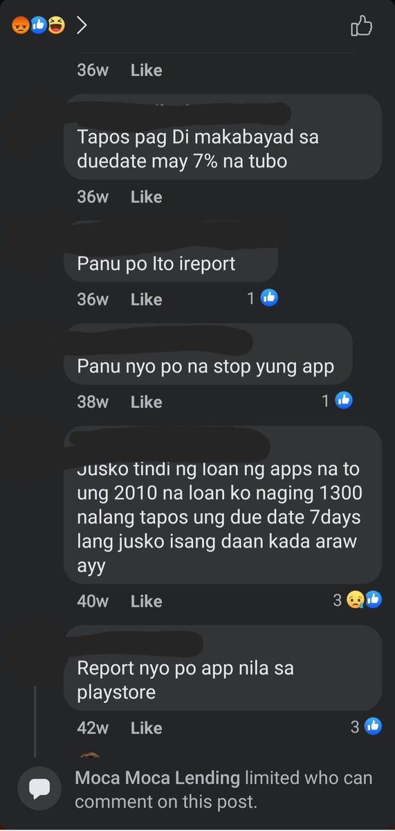 labaninahan_01's tweet photo. Aims to help users? Anong help? Help ibaon kami sa utang dahil pagnalate lng ng isang araw ihahack nyo cellphone namin tapos tatawagan ang contacts?
#FightOnlineLoanSharks
#UOVM @senatePH @IdolRaffyTulfo @WinGatchalian74 @SenGracePOE @Cynthia_Villar https://t.co/V5AD4wmSyc