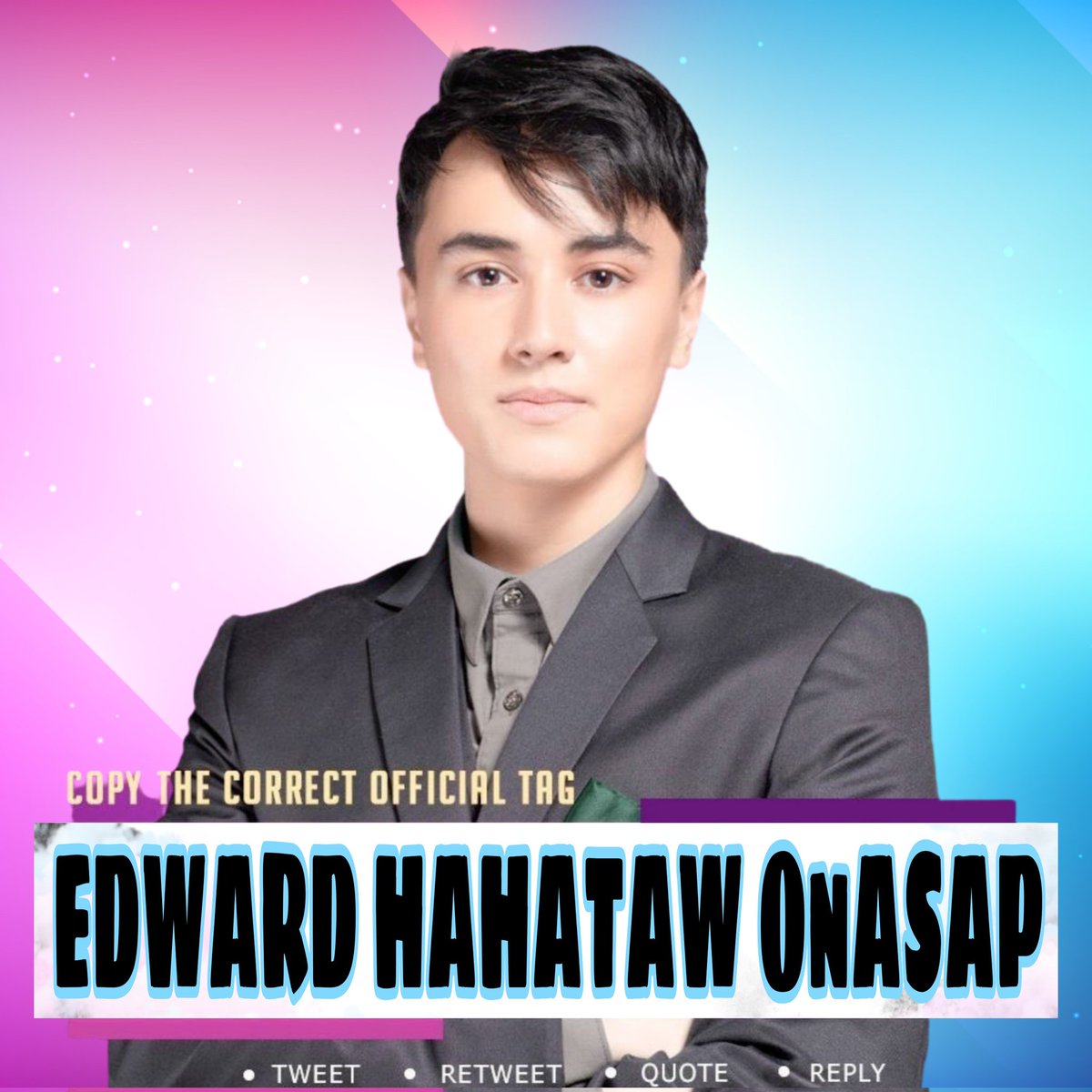 EJBxLouiseRain's tweet photo. Forget your past.
Forgive yourself and begin again.
EDWARD HAHATAW OnASAP
#ASAPsuperHot
#EdwardBarber https://t.co/8BNZYpSajg
