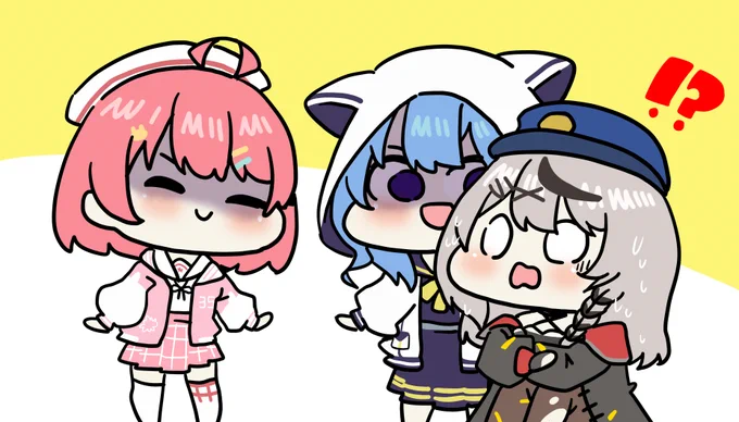 (º □ º l|l)!!!??? #miko_Art #ほしまちぎゃらりー #さかまた飼育日記