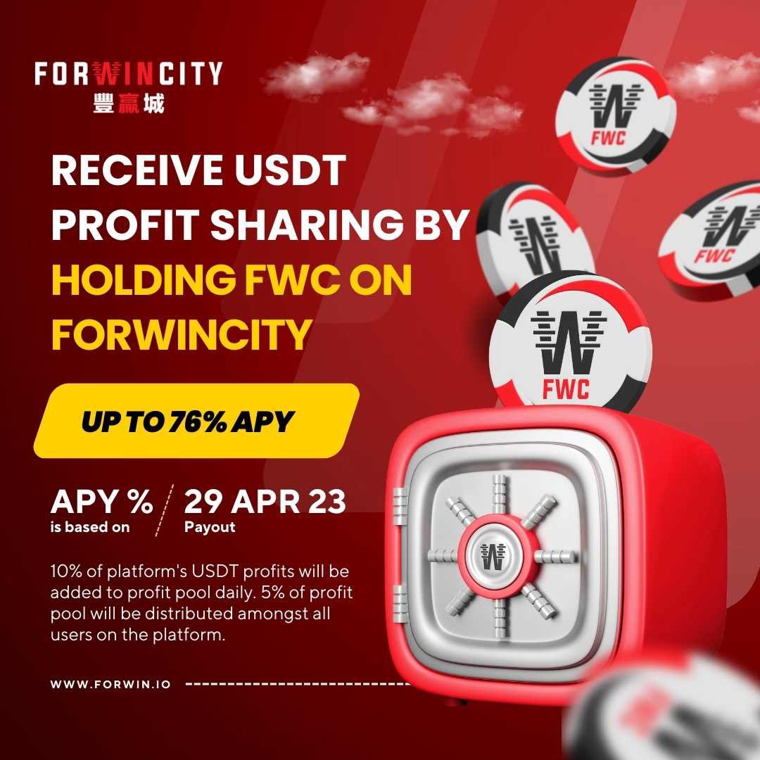 forwincity's tweet photo. Take advantage of our Phase 3 Presale Discount (30%) extension and get your $FWC today 💰

Whether it’s passive income or a profitable #crypto gaming experience you’re after, we’ve got you covered! https://t.co/c0LVdUY2Ne