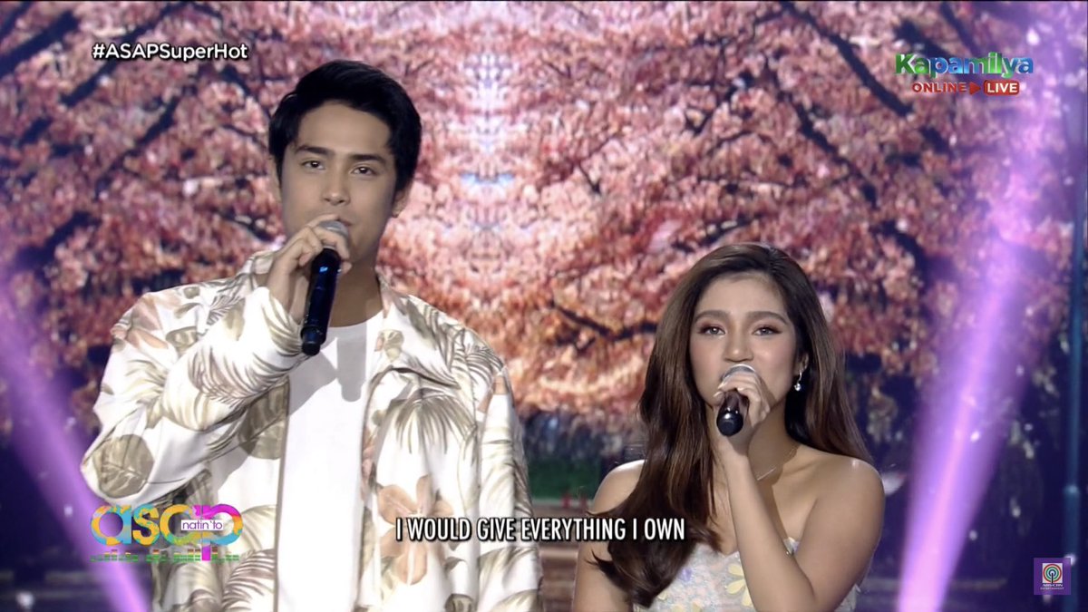 ASAPOfficial's tweet photo. Super kilig duet from DONBELLE! #ASAPSuperHot https://t.co/bDfVKr8sAj