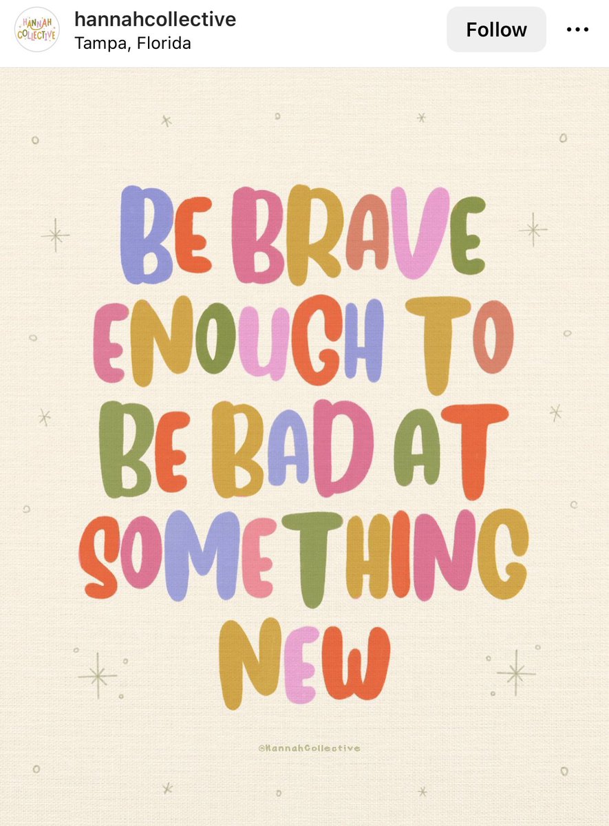 MammoneSarah's tweet photo. Trying to be brave coming up to my final teaching placement! Hope it leads to something magical ✨👩🏻‍🏫#acuedu_p https://t.co/aQaJirai1h