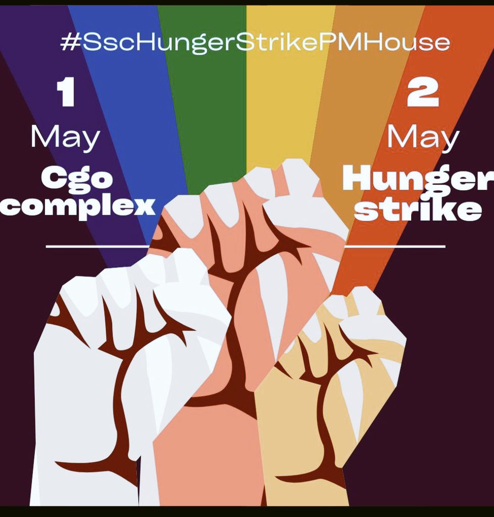 G_M_Pandey's tweet photo. #SscHungerStrikePMHouse
There is no other option available. Give us our last chance. How can you do that. It's matter of lakh of aspirant &amp; their's  families. We urge u change the age reckoning date. @PMOIndia @DoPTGoI @DrJitendraSingh @LT_Rangroot @TheLallantop
 #SSC_CGL_1JAN https://t.co/PgGNJeWoTA