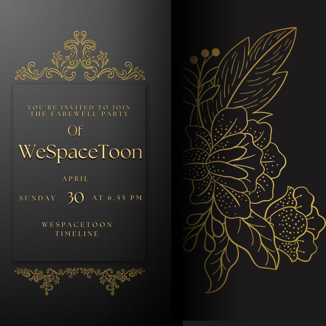WeSpacetoon's tweet photo. ㅤ

Farewell — the last station of our journey ;

Good bye is not always full of tears. On the other hand, we're here to let you all go with a smile on our faces and watch you take a step on your own journey. This is gratitude not only from Astrons but also for Astrons.

ㅤ https://t.co/jnmnybISW9