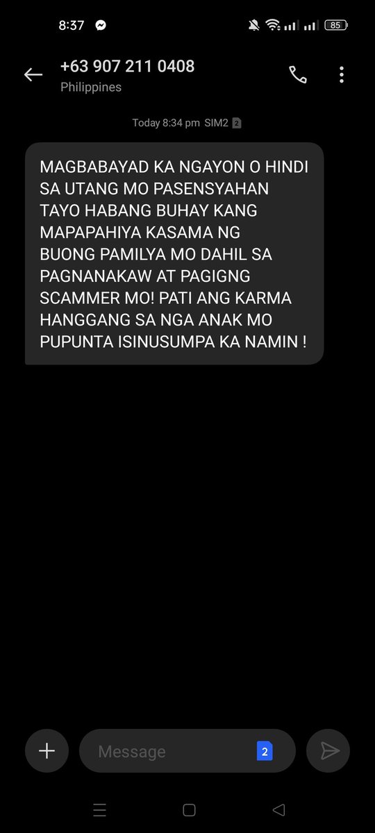 Maann5178356822's tweet photo. SHUT DOWN ILLEGAL AND ABUSIVE OLA
#FightOnlineLoanSharks
#UOVM @senatePH @IdolRaffyTulfo @WinGatchalian74 @SenGracePOE @Cynthia_Villar https://t.co/BCJDtptHM8