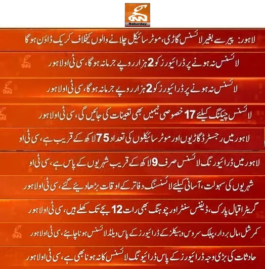 Lahore Traffic Police tweet media