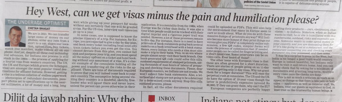 salildatar's tweet photo. @DrSJaishankar @PMOIndia 
@chetan_bhagat
Under G20 presidency wonder why Indians are facing rejection, esp. for Schengen Visa. @GhoshVodeb 6/8 granted visa! We too need urgent reconsideration. #SchengenVisa https://t.co/ZnHPziQo5p