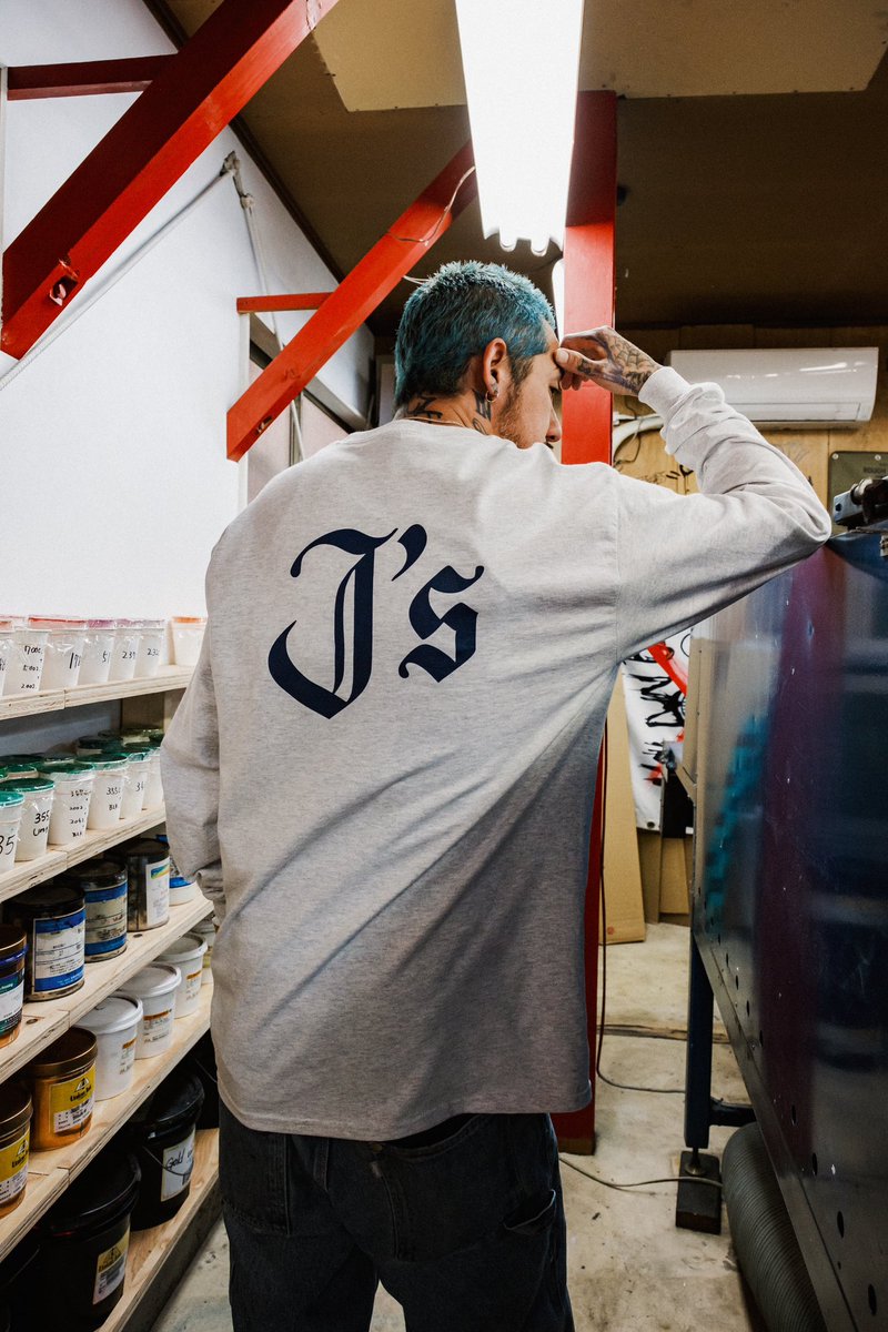 jessesshop1054's tweet photo. J's TEE
J's L/S TEE

JESSE／@Jesse_McFaddin 
着用サイズ：L

ONLINE STORE
Limited Color "WHITE"

◆受注期間
〜2023.05.07(SUN) 23:59まで‼︎

下記リンクからCHECK‼️
https://t.co/ODmvl4SrPL https://t.co/qrQsnruygI
