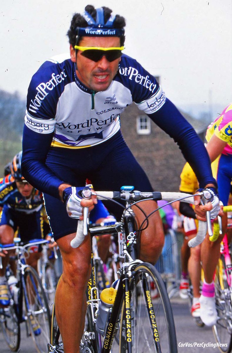 Miroir2Cyclisme's tweet photo. On souhaite un bon anniverversaire à Eric Van Lancker (62) 🎂
We wish a happy birthday to Eric Van Lancker (62) 🎂
📸 Flèche Wallonne 1994 via @PezCycling
#EricVanLancker #FlecheWallonne #cyclisme #cycing #ciclismo #wielrennen https://t.co/YzAYMqiPMf