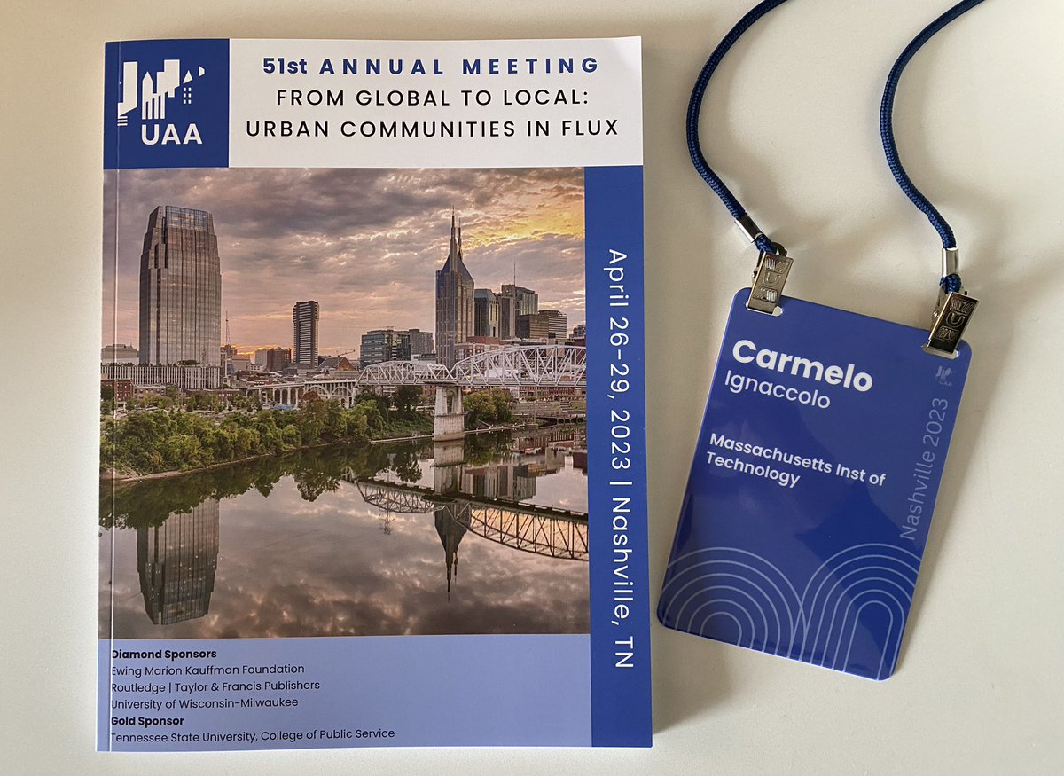 carmignacc's tweet photo. [1/3] Had a great time at my first #UAA conference @UAAnews ! Grateful for the scholarly discussions, ‘urban’ conversations and connections made in Nashville 🤠. Looking forward to engaging more with the UAA community and to more … #UAAmoments! https://t.co/xim3siMS02