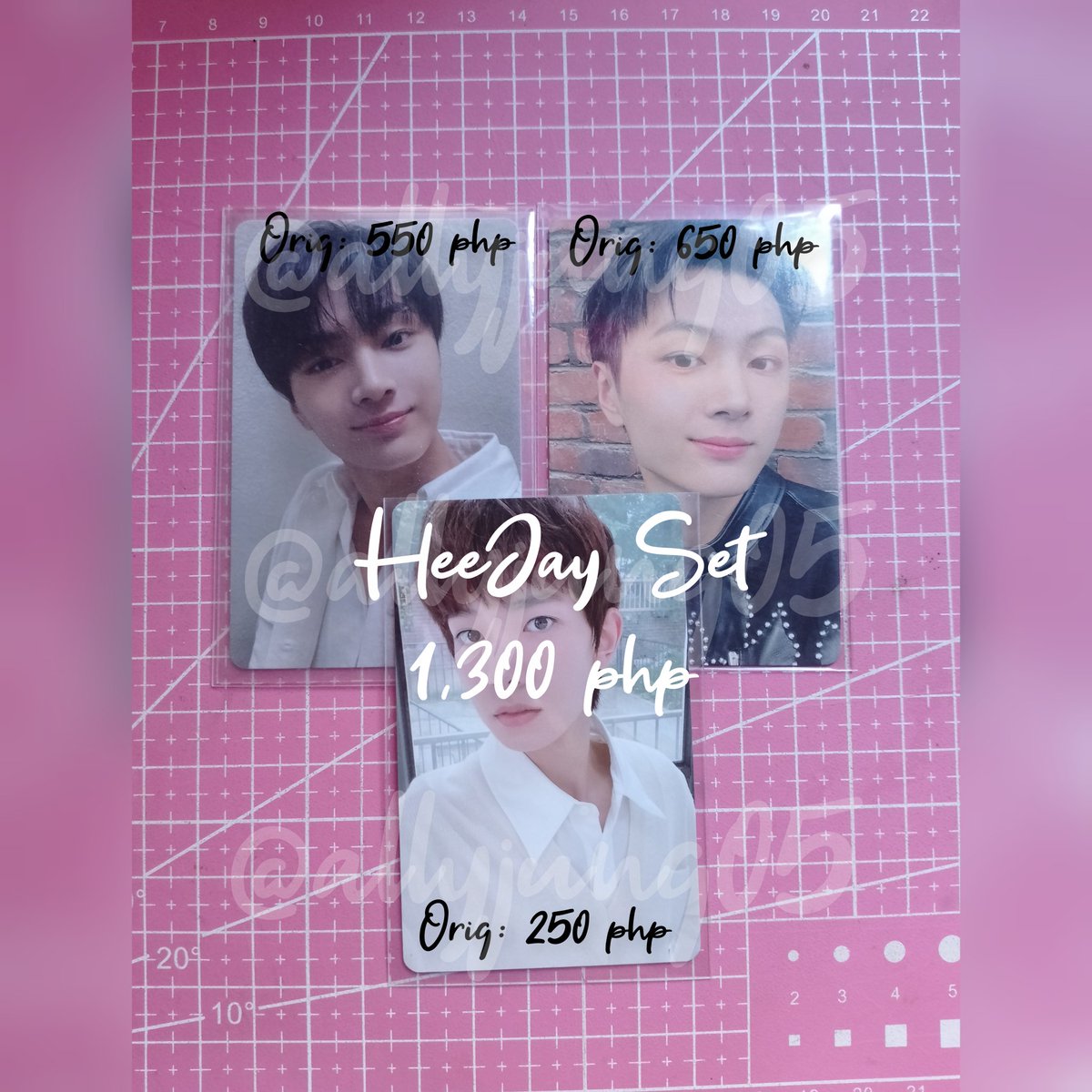 AllyJung05's tweet photo. WTS LFB 

Enhypen Pcs

Prices on the Photos. Payo and ship out bukas ^^ https://t.co/hwmDfJOQ19