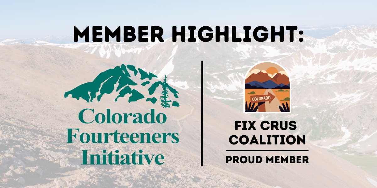 FixCRUS's tweet photo. The Colorado Fourteeners Initiative is another coalition executive committee member &amp; supporter of public access. Thanks for your hard work in this effort! @CO14ers_Lloyd 
Meet all our members -> https://t.co/duHj5te9Is #fixCRUS #14ers #Colorado #PublicAccess #OutdoorRecreation https://t.co/HjJu8EOrFI
