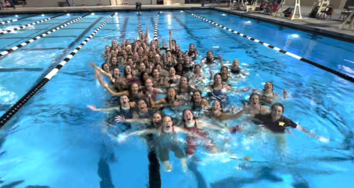 STORY + VIDEO + PHOTOS: Check out our coverage from a record-setting day for Sammie Hamilton as the Wilson Bruins won the Moore League girls' swimming championship. the562.org/2023/04/28/swi…