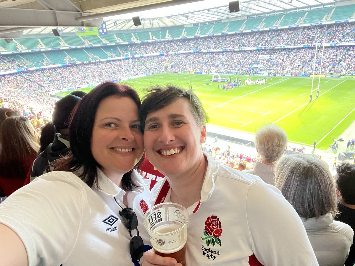 PIXIE_1984's tweet photo. What a great afternoon!! Well done England!! 🏉🏴󠁧󠁢󠁥󠁮󠁧󠁿

#RedRoses #Rugby #SixNations https://t.co/znYSW2eKsa