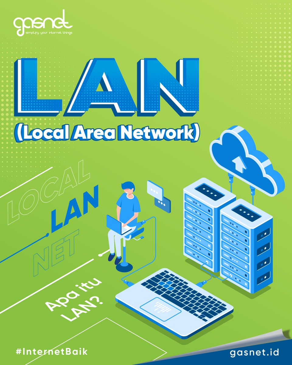 Gasnetid's tweet photo. Siapa nih yang sering banget denger istilah LAN tapi masih belum paham, apa ya LAN itu? Yuk, simak info di atas! 🙌🏼

Beralih ke #InternetBaik Gasnet!

#Gasnet #InternetDedicated #InternetBroadband #InternetKantor #InternetCepat https://t.co/rLScPXKNL6