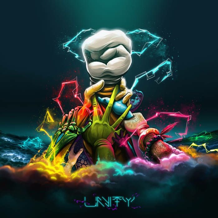 B_milly95's tweet photo. Dude. Me and Cede went to @GanjaWhiteNight  on 4/22  in Vegas at their Area 15 show. We had the time of our lives. I snapped this pic with a group of her pals and loved the vibes. FFWD about a week later and GWN released their new album “Unity” and check out the cover art. https://t.co/wwpaoGhKg0