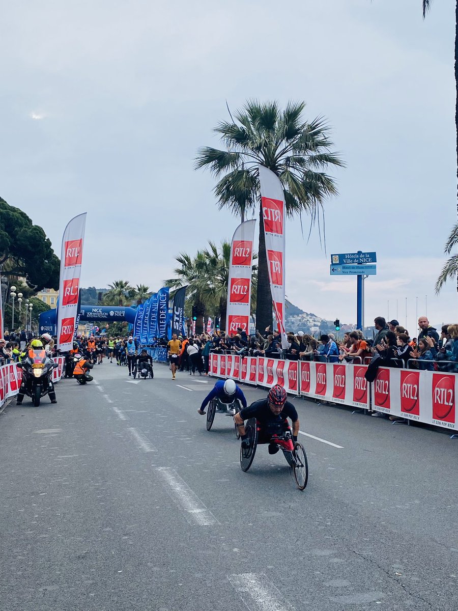 Le départ est donné pour les handisports ! 🔥🔥 #semidenice