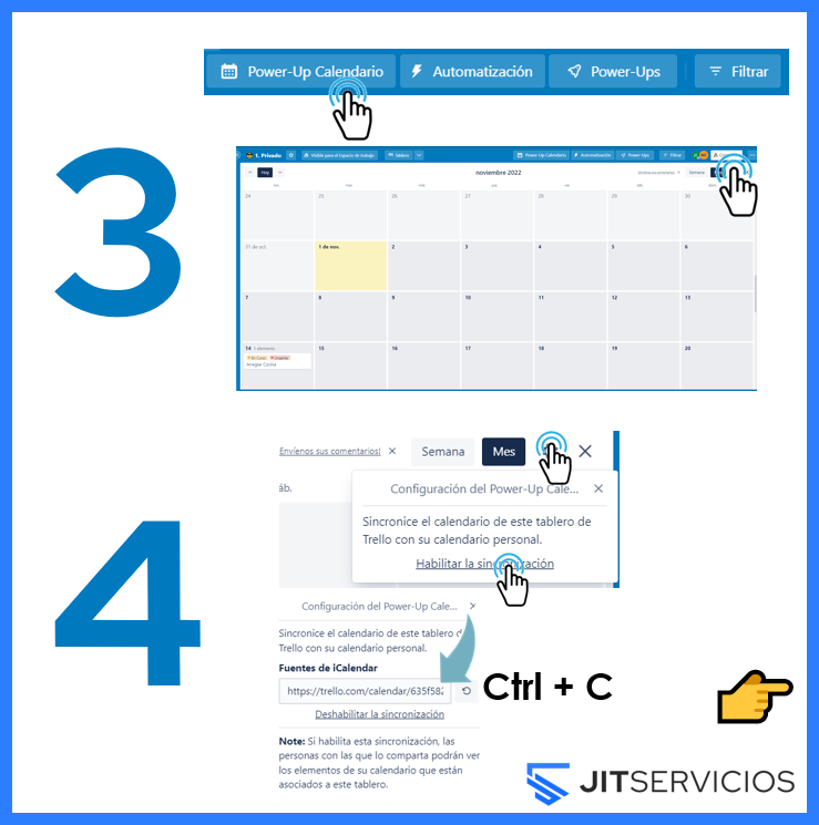 JitServicios's tweet photo. 😎 Sincroniza Google Calendar, con tu Trello, de manera rápida y fácil 😎

Porque, la única manera de realizar una tarea, es planificarla… 📆

https://t.co/T8gbWLgvWL

#jitservicios | #marketingDigital | #Trello | #GestiónProyectos | #agile https://t.co/wLZAANzSdg