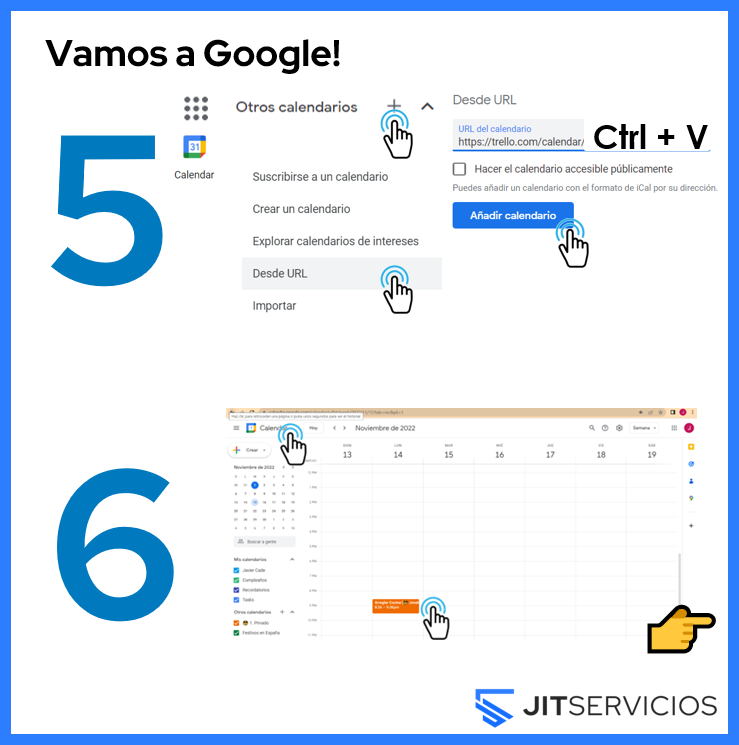 JitServicios's tweet photo. 😎 Sincroniza Google Calendar, con tu Trello, de manera rápida y fácil 😎

Porque, la única manera de realizar una tarea, es planificarla… 📆

https://t.co/T8gbWLgvWL

#jitservicios | #marketingDigital | #Trello | #GestiónProyectos | #agile https://t.co/wLZAANzSdg