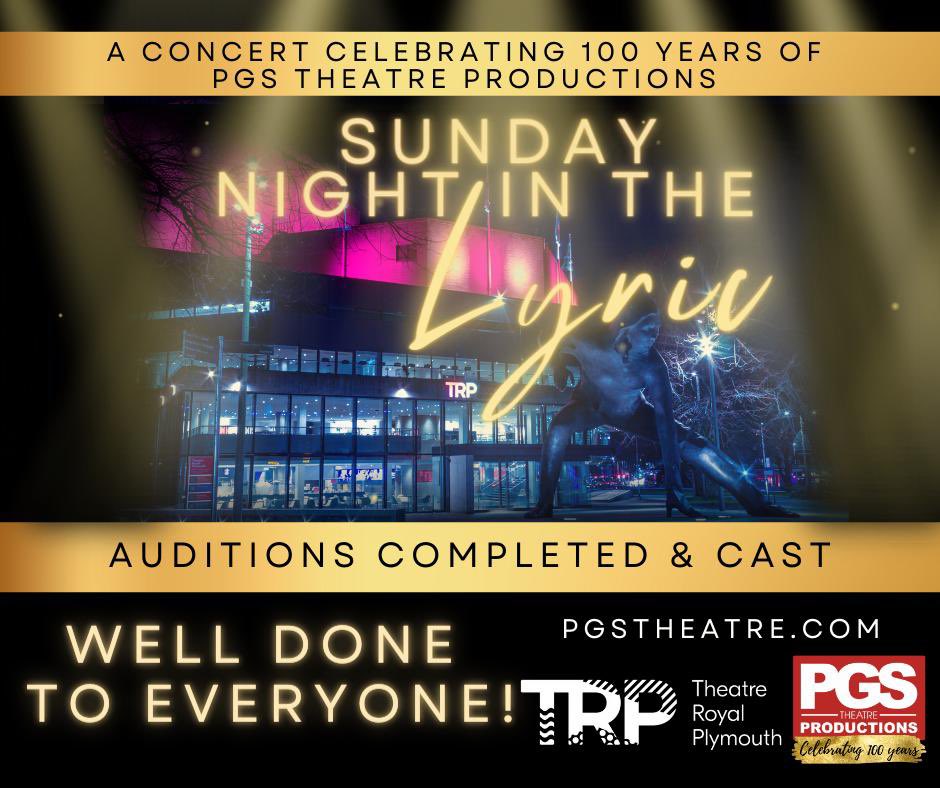 Congratulations to everyone who auditioned &amp; been successful in getting into our 100th Concert at <a href="/TRPlymouth/">Theatre Royal Plymouth</a>!! Tickets now on sale via theatreroyal.com £15-30 tickets available. #congratulations #plymouth #devon #concert #auditions #musical #theatreroyalplymouth