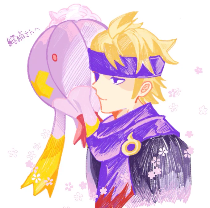  昨日の絵茶で描いた松葉くんですとても楽しかったです