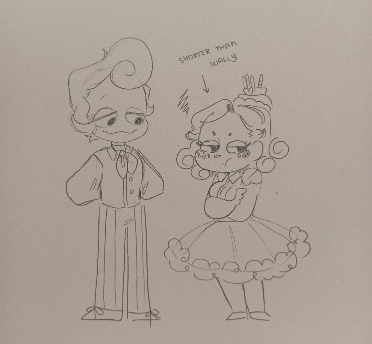 ArtbyDanii's tweet photo. Ig wallys not the only short fella anymore
.
.
#WelcomeHome #welcomehomeoc #BarbaraBailey🍰 #WallyDarling https://t.co/1c2Y5Os60E