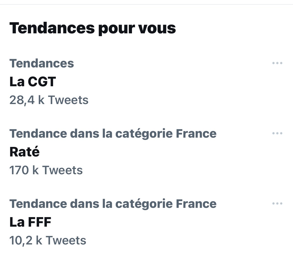 ArmelePortelli's tweet photo. #LaCgt #Raté #LaFFF sont tendance ce matin. Voilà une journée qui commence bien ;) https://t.co/qFu1nl4GJZ