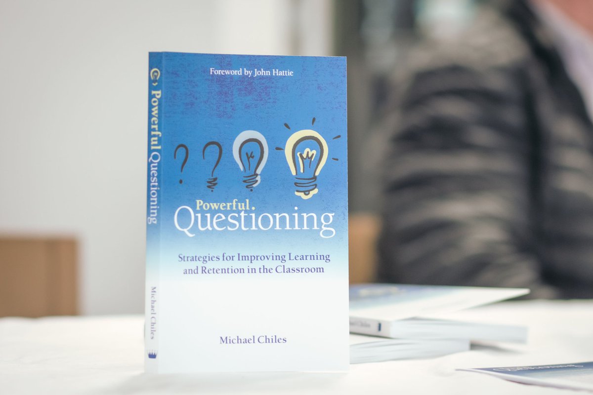 m_chiles's tweet photo. ***🎉PUBLICATION DAY🎉***

It’s official publication day for Powerful Questioning 🤩❤️🥂

@CrownHousePub #PowerfulQuestioning 

Powerful Questioning: Strategies for improving learning and retention in the classroom https://t.co/xsBLyaBwA5 https://t.co/Pf3r801jud