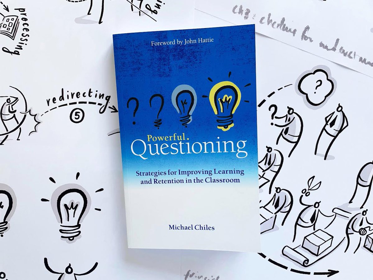 m_chiles's tweet photo. ***🎉PUBLICATION DAY🎉***

It’s official publication day for Powerful Questioning 🤩❤️🥂

@CrownHousePub #PowerfulQuestioning 

Powerful Questioning: Strategies for improving learning and retention in the classroom https://t.co/xsBLyaBwA5 https://t.co/Pf3r801jud