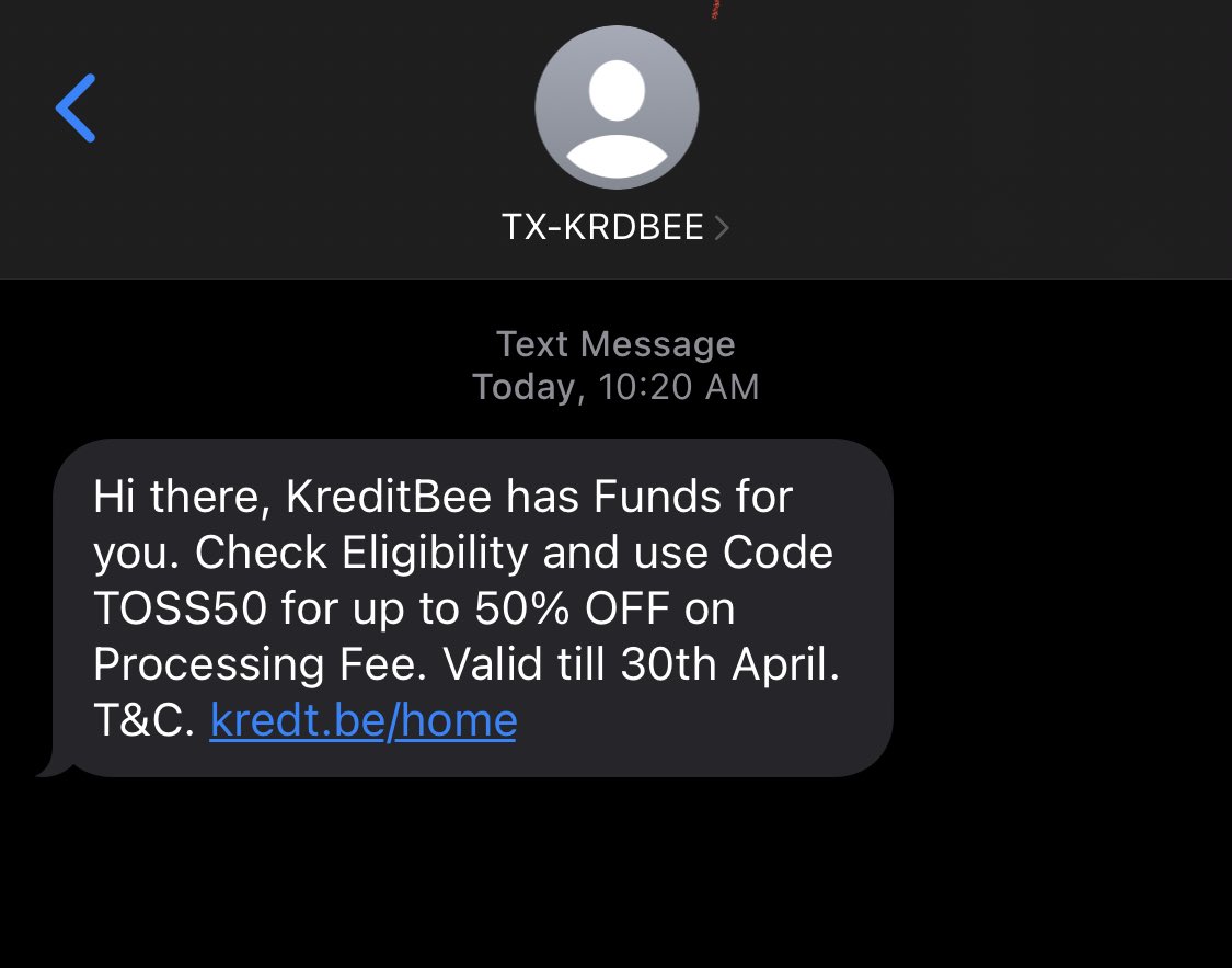 TheBhaskarRoy's tweet photo. @kreditbee stop spamming me daily. Trash. https://t.co/yUDb6mVC2a
