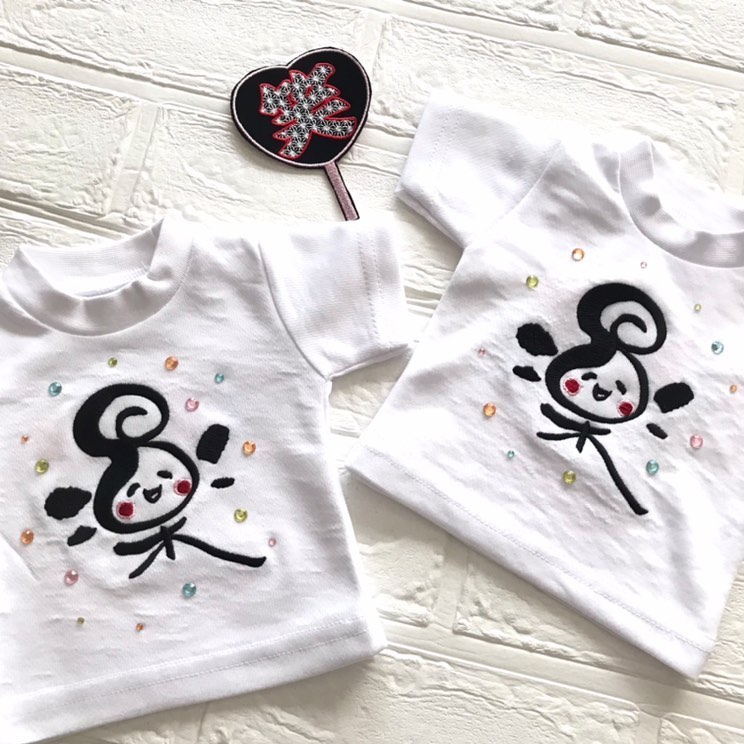 yuuka75's tweet photo. 島谷ネーム　ミシン刺繍 さまが
私の「楽」の筆字を
刺繍にしてくださいました❤️
めちゃくちゃかわいくて感動です＞＜＊ 
インスタ…@shimatani_name 
この度もご使用いただき本当にありがとうございます❤️ https://t.co/flOMYWuv00