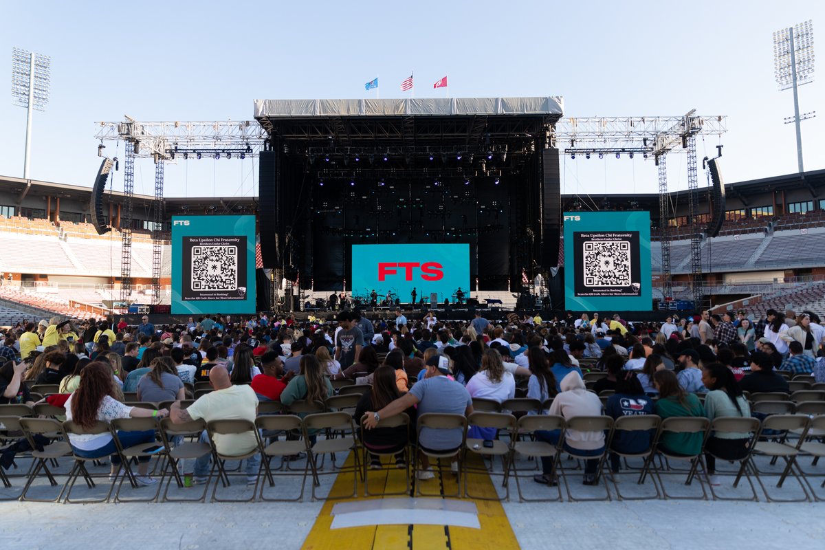 OUDaily's tweet photo. Chance the Rapper headlined Fill the Stadium in Norman on Saturday night. Check out our best images of the concert:

https://t.co/hasO4dQoER https://t.co/wwiSfVmhZn