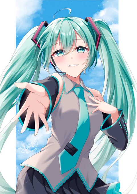 .•  #初音ミク #初音ミク16周年描き下ろし