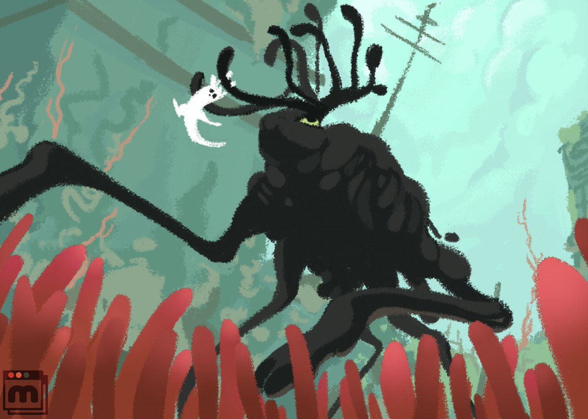 mycelinet's tweet photo. Never actually posted these here but Gamut's also done some illustrations for Rainworld which is one of his favorite games(pics r oldest to newest). Since his main account is inactive these days we'll probably repost things here occasionally so it's not quiet btween months✌️🍄✌️ https://t.co/cvaMbVZV6L