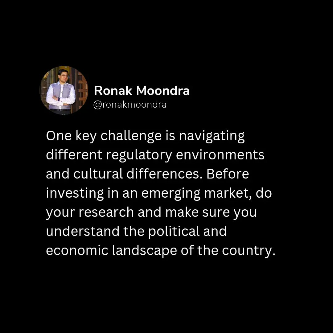 RonakMoondra's tweet photo. Emerging markets can offer great investment opportunities. 

Learn how to navigate them and take advantage of their potential.

Follow @RonakMoondra
for more

#EmergingMarkets #Investing #StockMarket #ronakmoondratweets #ronakmoondra https://t.co/ULY2zsjH5a