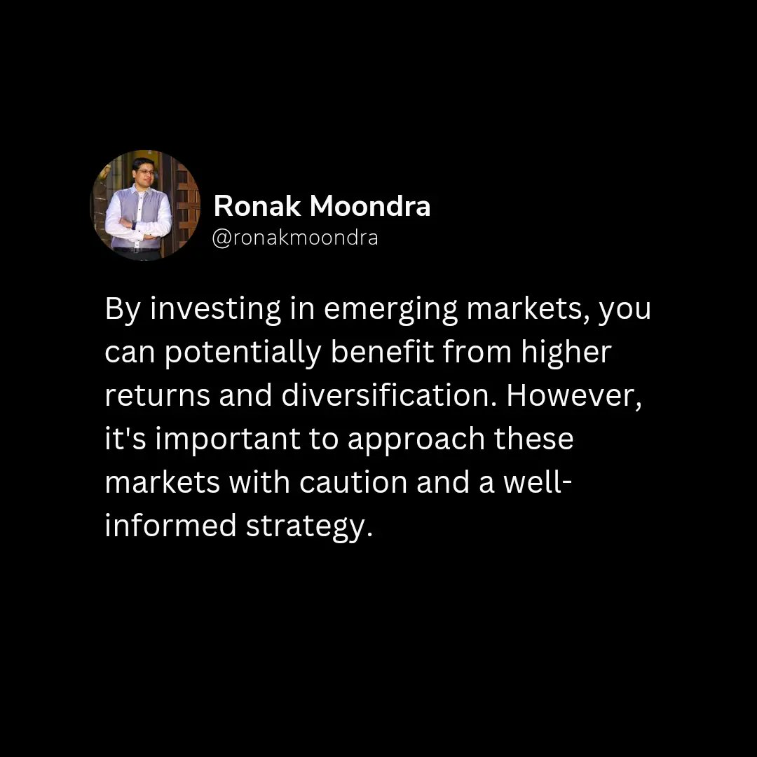 RonakMoondra's tweet photo. Emerging markets can offer great investment opportunities. 

Learn how to navigate them and take advantage of their potential.

Follow @RonakMoondra
for more

#EmergingMarkets #Investing #StockMarket #ronakmoondratweets #ronakmoondra https://t.co/ULY2zsjH5a
