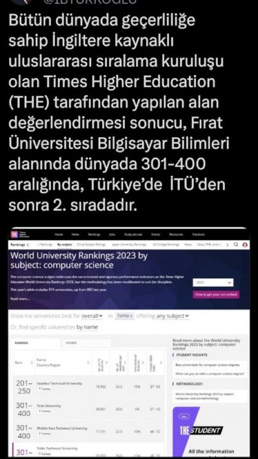 ProfGoktas's tweet photo. Bir medya platformunda Üniversitemiz ve Şehrimizle ilgili küçük düşürücü ifadelerde bulunan Hasan Can Kaya isimli sunucuyu kınıyorum.

Kendisine; biraz ilim, irfan ve edep sahibi olabilmesi için bu yıl YKS sınava girip, Fırat Üniversitesini tercih etmesini tavsiye ederim. https://t.co/10wWSUpqgA