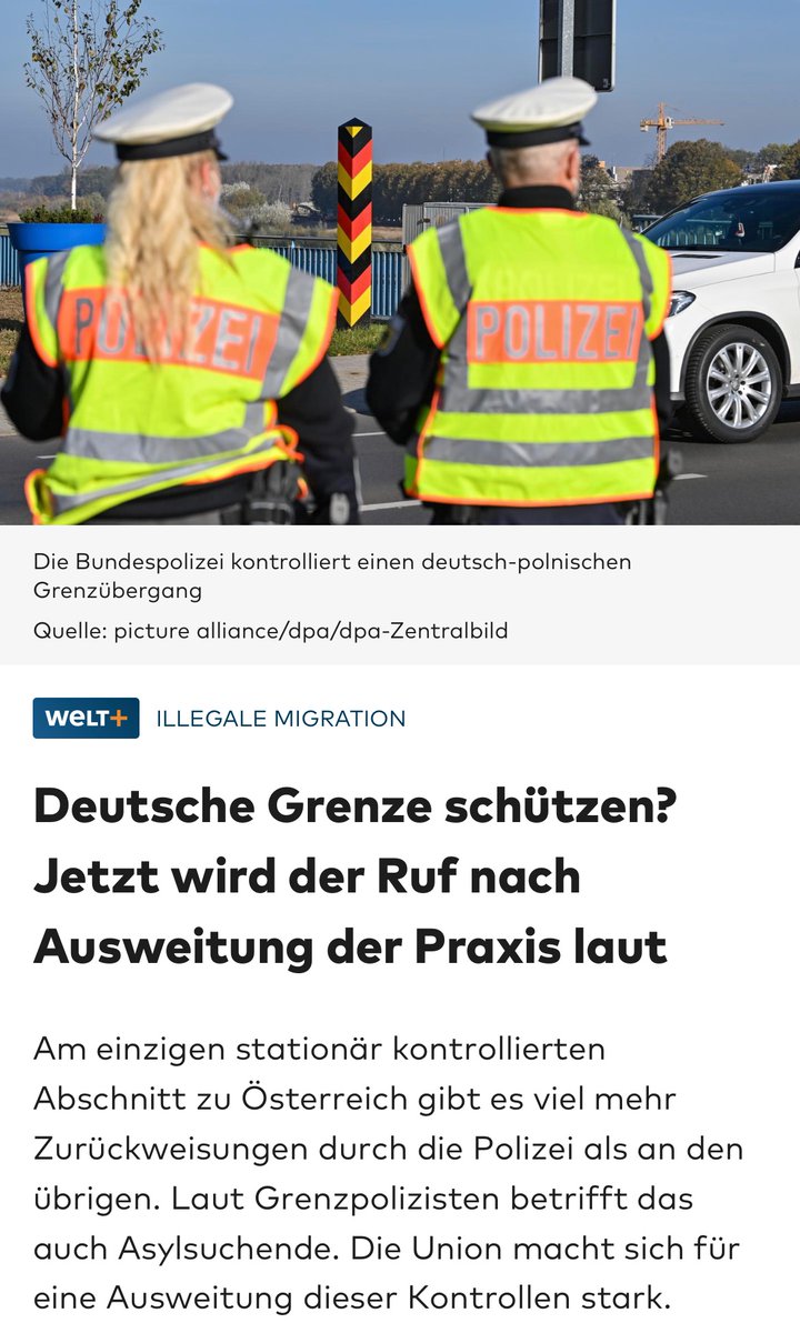 FreifrauvonF's tweet photo. Liebe @CDU !

Kleiner Politik-Praxistipp von einer Laiin: Es wäre leichter gewesen, in der Regierung unsere Grenzen zu schützen, als 8 Jahre und Millionen (?) illegaler Einreisen später, in der Opposition danach zu rufen, oder? Wissend, dass nichts passieren wird... https://t.co/hROGuo9RoG
