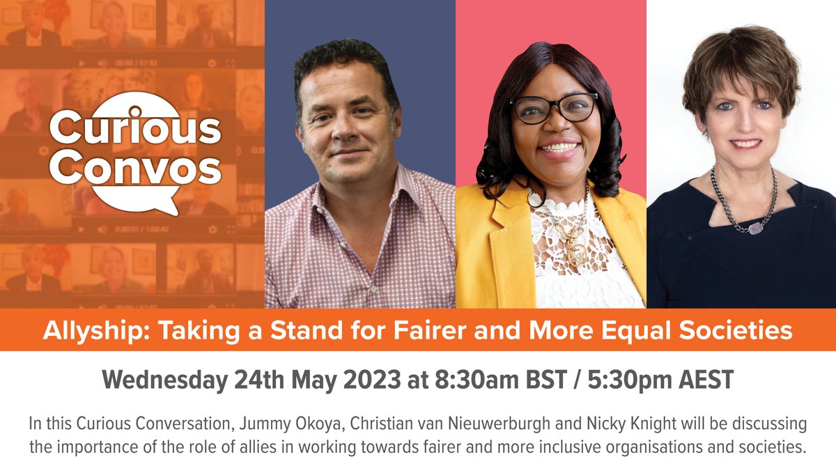 gcieducation's tweet photo. This free webinar is specifically for those who are interested in becoming allies and being more active in diversity, inclusion and equity initiatives.
Registration link: https://t.co/Vfrkw7Ibpw
#educoach #edchat @jummy_okoya @ChristianvN https://t.co/3a18PZBvZ6