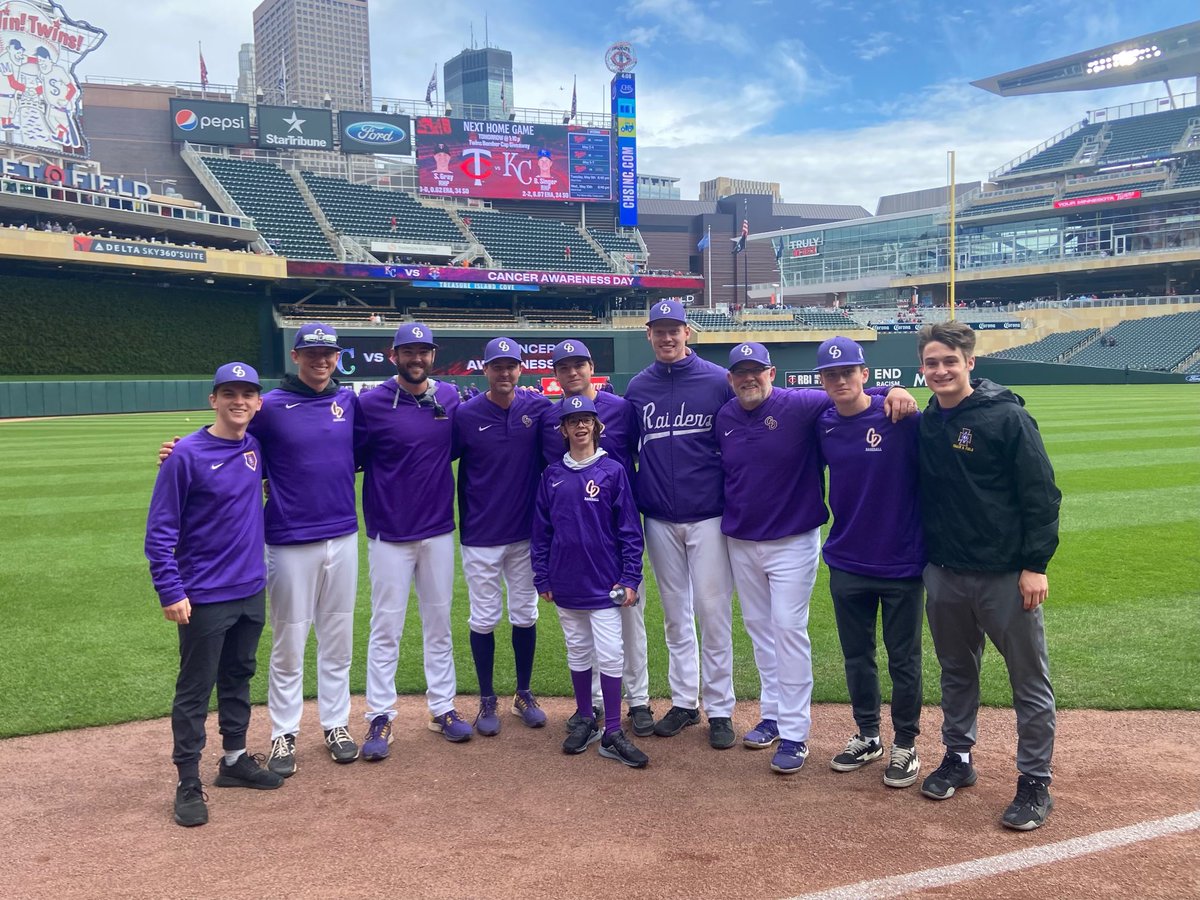 CDH_Raiders's tweet image. Great day at Target Field. Class or 73 was also there to celebrate the 50th anniversary of their State Championship. @cdh_baseball #RaiderFamily #CultureCreatesChampions