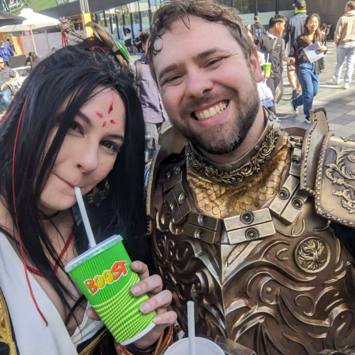 robbpropcosplay's tweet photo. Had such an amazing time this weekend at @DreamHack Melbourne, and so happy to have placed in the comp! Congrats to @Zaphrice and @Misstwisteddd for taking 1st and 2nd, and massive thanks to the @DHCosplay team for putting on such a good show! https://t.co/i579iSs8rl