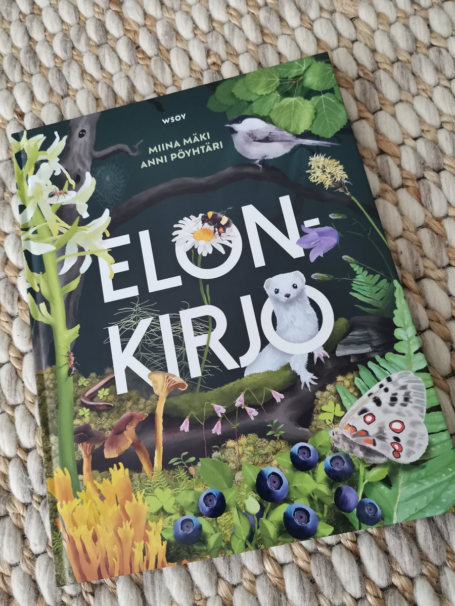 Vitsit miten ihana kirja tarttui suomalaisesta mukaan. 🥺 Vaikka onkin lapsille ja nuorille suunnattu, minusta tekisi hyvää kaikille aikuisillekin lukea läpi ja katsella ihania piirroksia elonkirjosta. 💕 #elonkirjo #MiinaMäki #ElinaPöyhtäri