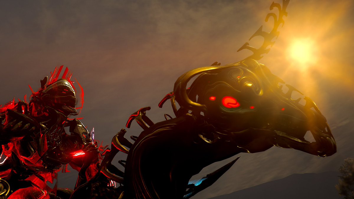 floofies1's tweet photo. Got ma horsie to ride around with, very much enjoying the new update, also tried a bit of photo editing with these ones
#captura #tennocreate #warframe #virtualphotography https://t.co/lWuqpXpN6l