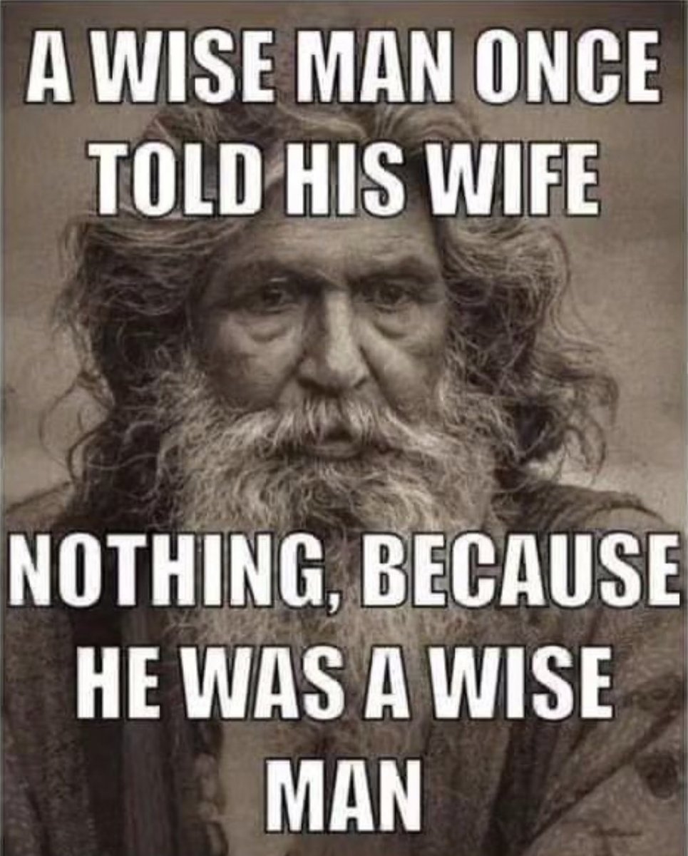 For all the married men. Live and learn 
#sundaygyan