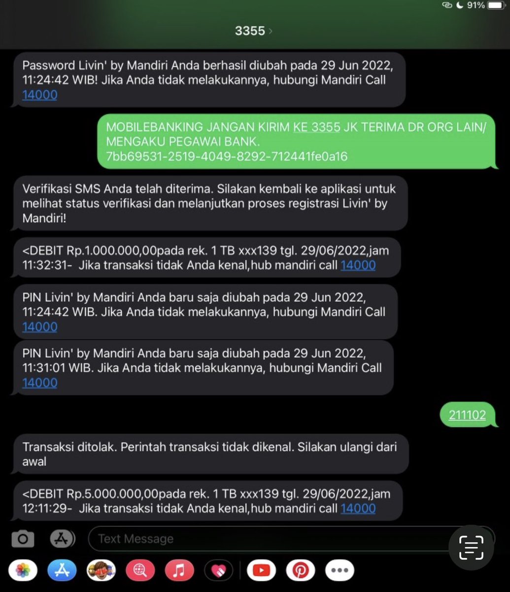 gaysification's tweet photo. HAHAHAH ni org jg pernah ambil hp gue pas gue lagi mabok trs trf duit ke rekeningnya dan pembelaannya dia “mau top up in ovo”💀💀 password mbanking gue jg diganti trs sms konfirmasinya diapus WKWKW untung smsnya masuk ke ipad gue https://t.co/ZpFC8phcVN