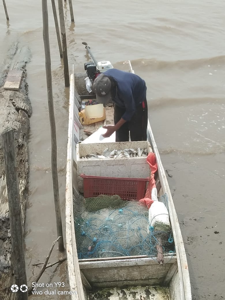 Ali_Akbar28_'s tweet photo. Minggu(30/4), Ali Akbar, Luhkan Tana tidung, KUB Intimung Taka, Ds Tana Merah, melaporkan tangkapan Ikan senangin dan Kepiting, Gill Net dan Ambau, 30 April, Sebanyak 20 kg dan 3 kg, harga jual 35.000 dan 120.000/Kg
#GiatluhkanSatminkBitung #Tanatidung  #Tangkap https://t.co/TsuXz6Mmch