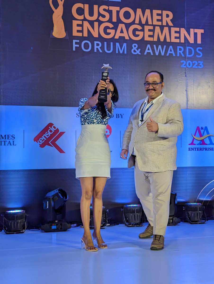This moment was incredible.✨🤗
ACEF - RJ Of the year Award - Gold सलग दुसऱ्या वर्षी 🥰
Thank you god for blessing me with such great people that allow me to bring the best in me &amp; encourage me to further reset my limits to extreme. 
<a href="/radiocityindia/">Radio City</a> <a href="/Anurita_Patel/">Anurita</a> <a href="/RjSanjal/">Sanjal</a> 🙌❤️
