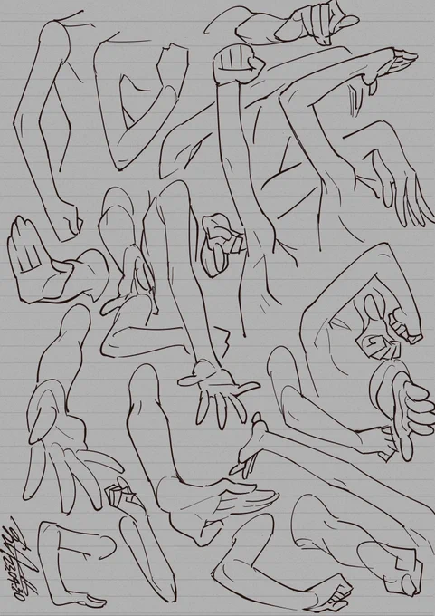 描きてえ部位を描きてえだけ描いた 