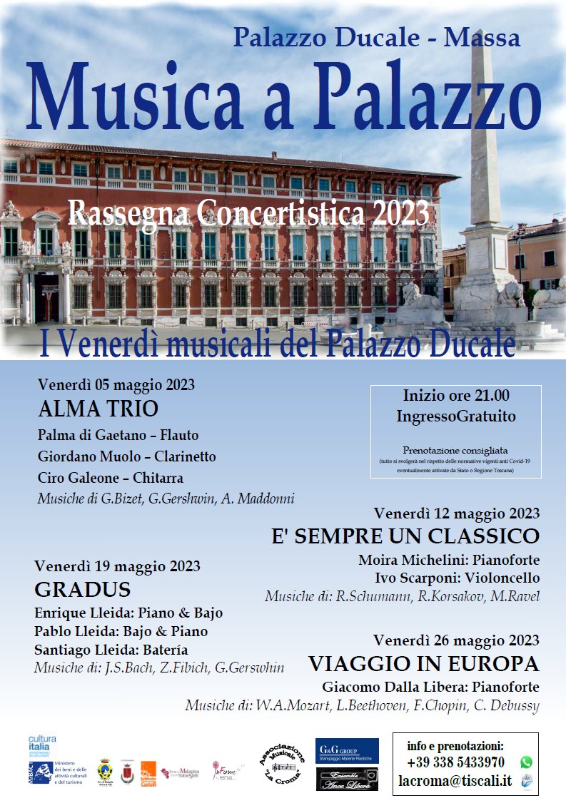 AssMusLaCroma's tweet photo. NewsLetter #RassegnaMusicaa Palazzo - maggio 2023 - https://t.co/sVKWHg11IL https://t.co/o8UIYPHPow